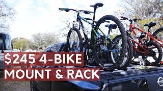 DIY Bike Rack for Truck Bed Cover (Swagman bike rack review)