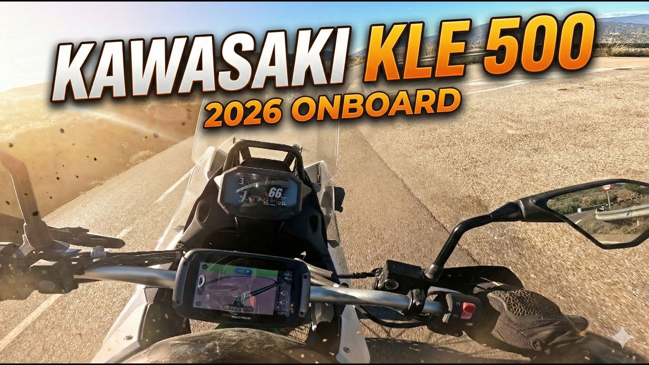 2026 KAWASAKI KLE 500 – Πρώτη Βόλτα & Ήχος | Onboard POV – Video
