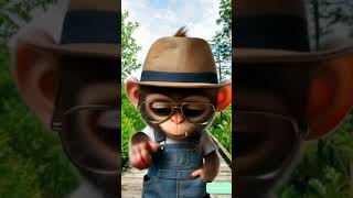 Joking Monkey. #jokingmonkey #funnypranks #monkeyjokes #playfulmonkey #monkeyfun #laughingmonkey.