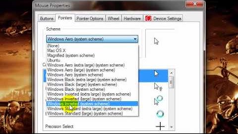 How to change your cursor in Windows 7 [HD]