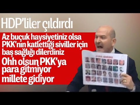 Süleyman Soylu'dan HDP'ye: Sizin haysiyetiniz yok
