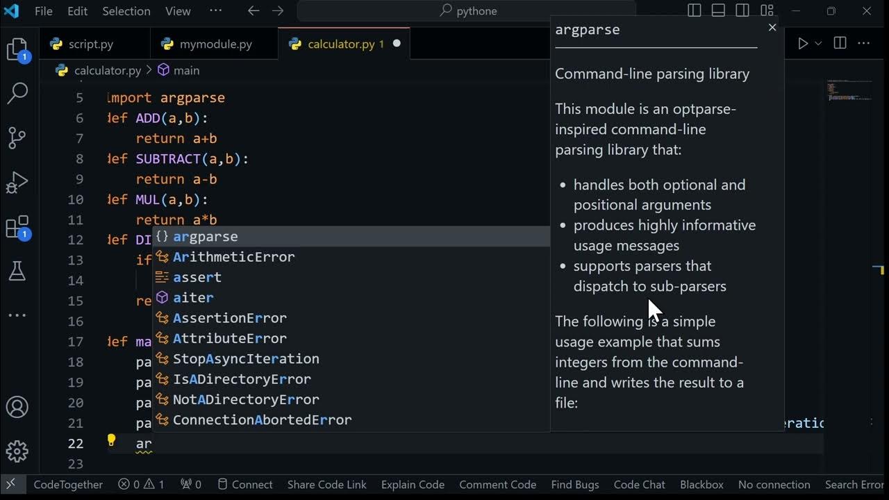 Creating Command Line Utilities in Python - YouTube