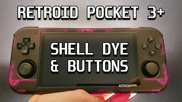 Retroid Pocket 3+ Shell Dye & Buttons