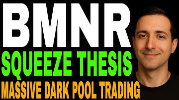 BMNR Stock Squeeze Thesis — Dark Pool Trading, Short Interest & Crypto Treasury Signals