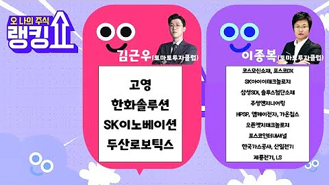 Q. 올해 꼭 이루고 싶은 버킷리스트는? [랭킹쇼, 오 나의 주식] #랭킹쇼 #토마토증권통