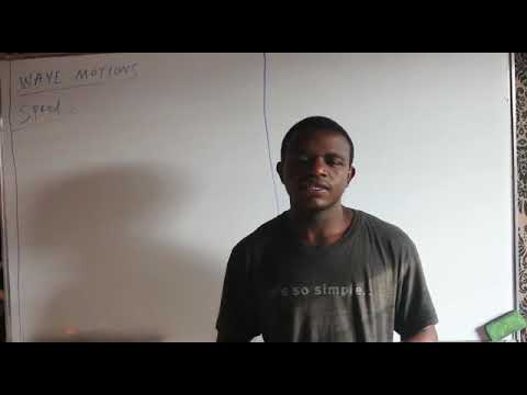 Wave motion. Wave characteristics part 2