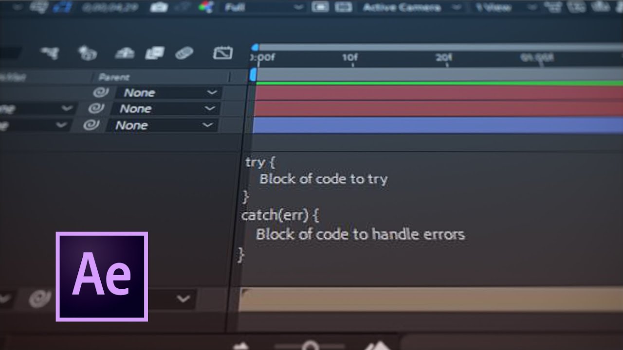 Tip 038 - Try & Catch Statement in After Effects - YouTube