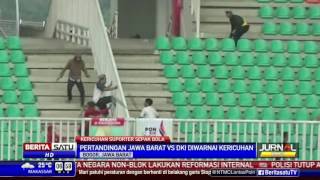 Viking vs The Jak Ribut Saat Laga DKI Kontra Jabar di PON