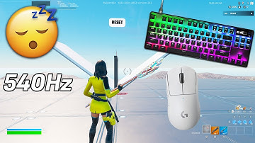 Steelseries Apex Pro TKL ASMR 😴1v1 BuildFights 🏆 Satisfying Keyboard Fortnite 360 FPS 4K