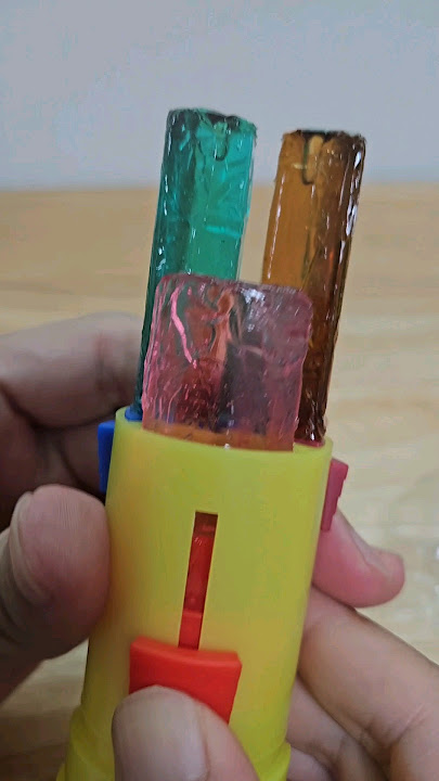 3가지맛 캔디 Triple Power push pop candy