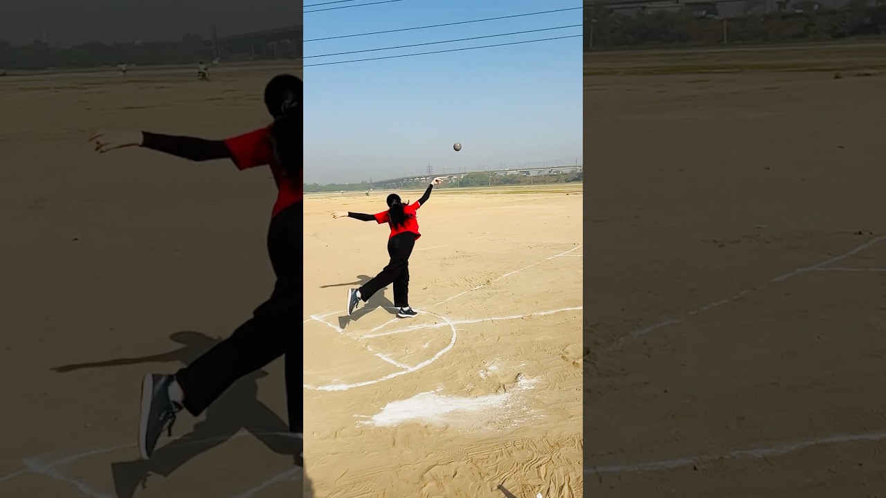 J&k police physical shotput training | 