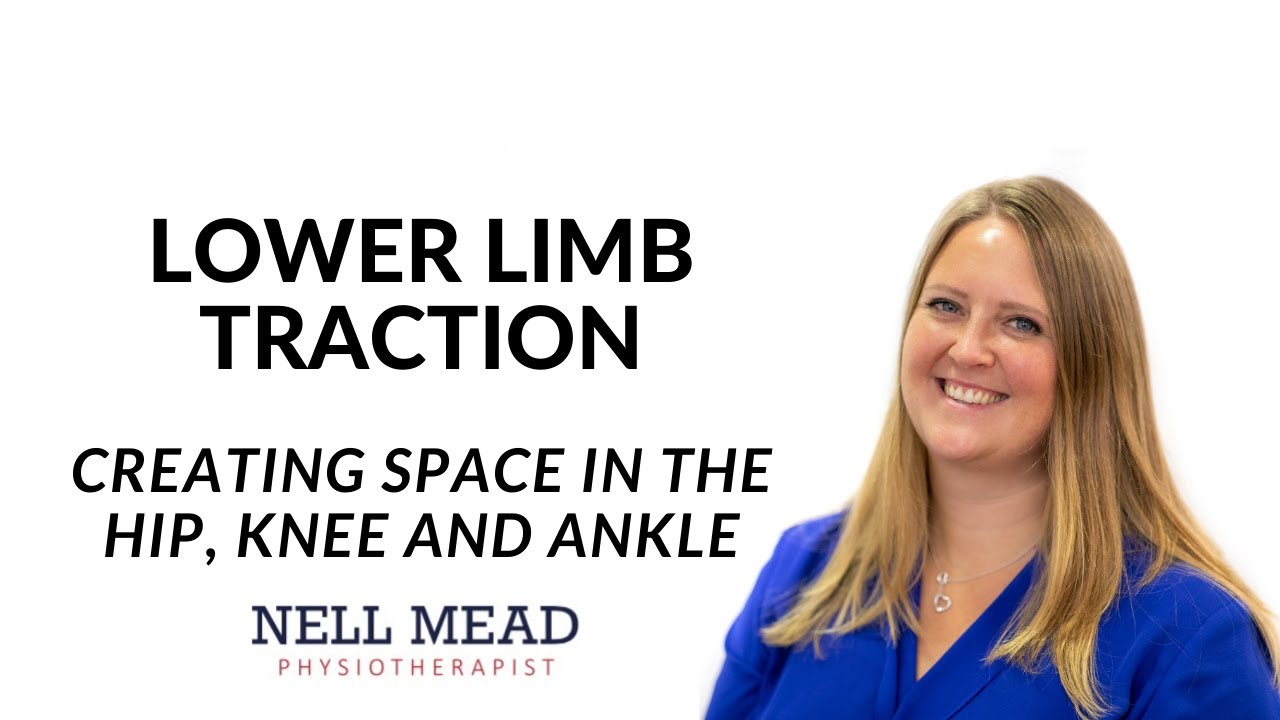 How to traction your own ankle, knee or hip YouTube