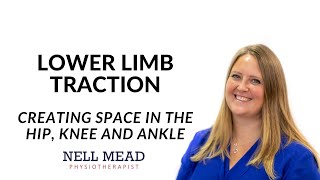 How to traction your own ankle, knee or hip