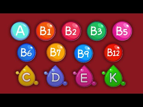 شرح جميع الفيتامينات باختصار