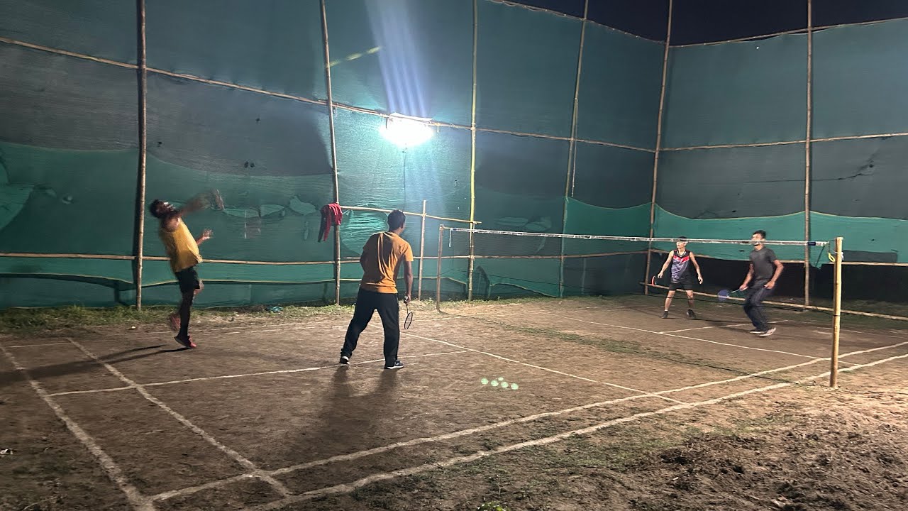 Epic Doubles Badminton Match #badminton #review #sports - YouTube