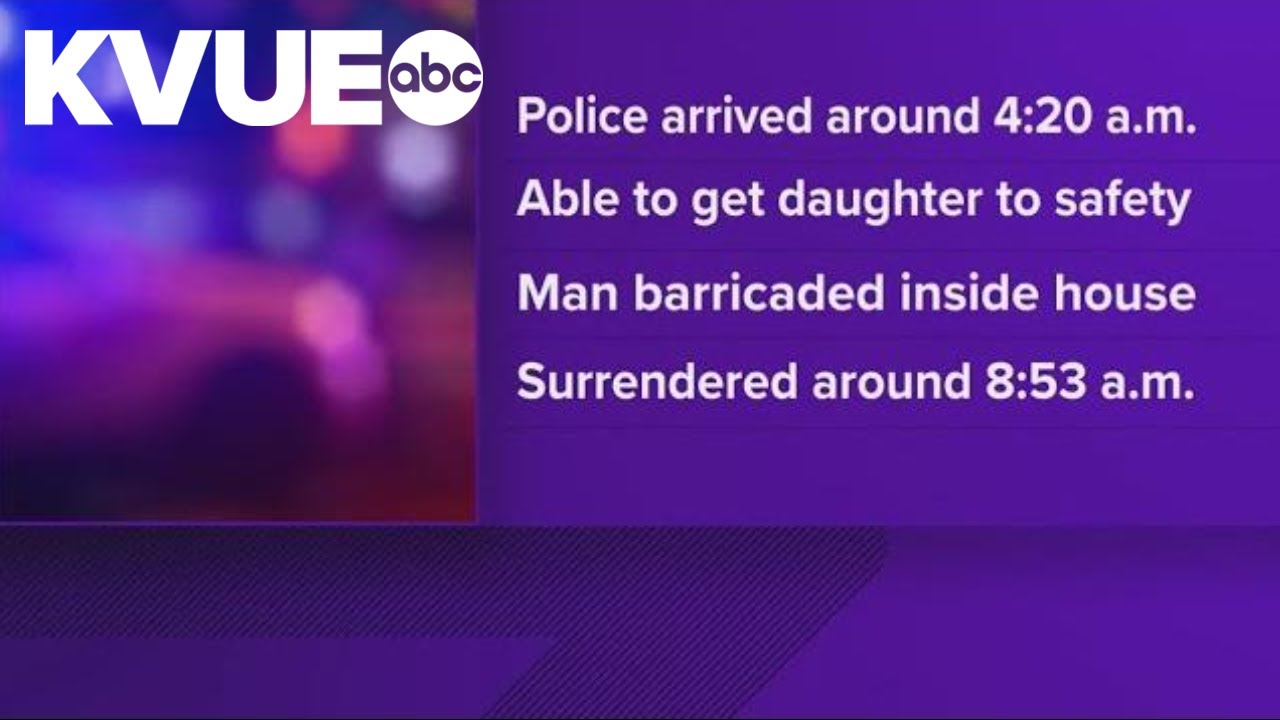 Man surrenders after SWAT standoff in northeast Austin - YouTube