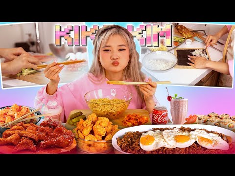 (ENG SUB) ASMR COOKING & EATING MUKBANG | ASIAN FOOD, KIMBAP, RAMEN