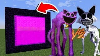 HOW TO MAKE A PORTAL TO THE PORTAL ZOONOMALY X MONSTER CAT DIMENSION IN MINECRAFT