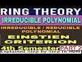 Reducibility of polynomialseinstien criterionring theory1bscmathh2nd yru34thsemcbcsp2