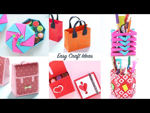 6 EASY CRAFT IDEAS, Craft Ideas