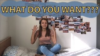 WHAT DO YOU WANT? NEED YOUR HELP!