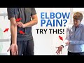NEW: 5 Unique Exercises to Treat Elbow Pain (Golfers, Tennis etc)