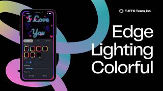 Edge Lighting Colors, Border Light, Edge Lighting Notification screenshot 1