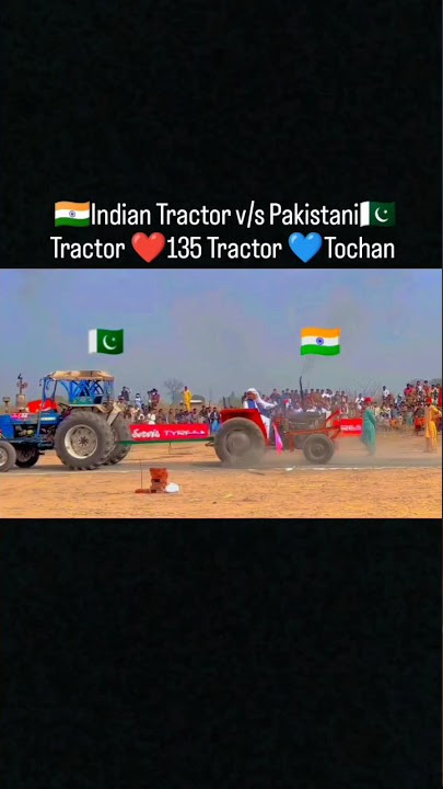 Indian vs Pakistan tractor 🚜