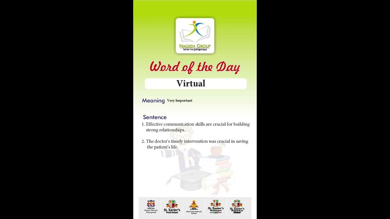 Daily Use Words or Sentences Cautious Virtual YouTube