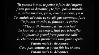 Aya Nakamura - Djadja Lyrics on Screen French lyrics