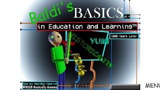 Baldi's Basics 1000 Years Later Android (a little gameplay)