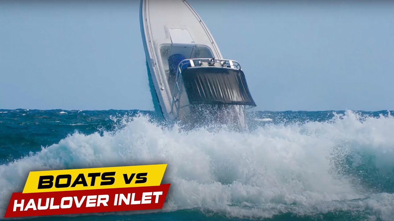 ⁣THIS CAPTAIN IS ABSOLUTELY INSANE !! | Boats vs Haulover Inlet