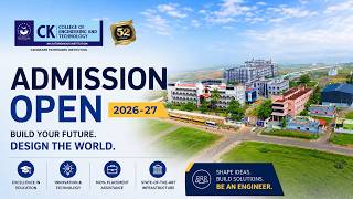 CK College of Engineering & Technology Admissions Open 2026–2027