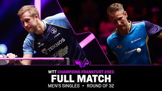 FULL MATCH | Ruwen FILUS vs Mattias FALCK | MS R32 | #WTTFrankfurt 2023