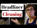 How To Clean Car Headliner Fabric