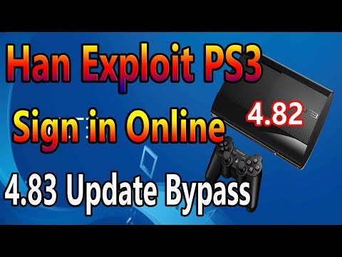 How To Sign In On OFW And Activate Your System For Han Exploit 4.83 Update ByPass