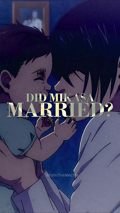AOT’s Most Heartbreaking Love Story! 💔 • Did Mikasa Married?