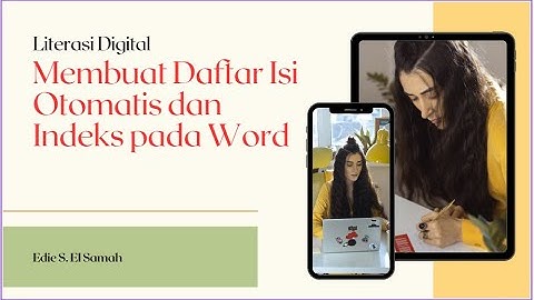 19. Literasi Digital - Membuat Daftar isi Otomatis dan Indeks pada Word - Informatika Kelas X