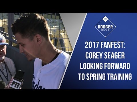 Dodgers 2017 FanFest: Corey Seager Looking Forward To Spring Training
