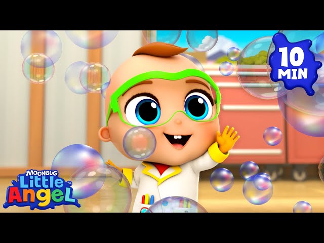 Bubbly Science Fun! 🫧 Little Angel | Nursery Rhymes for Babies - Videos ...