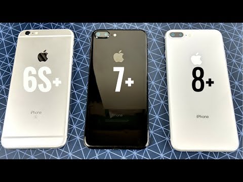 Camera back face video side by side comparison between the iPhone 7, iPhone 6s Plus and the iPhone 6. 