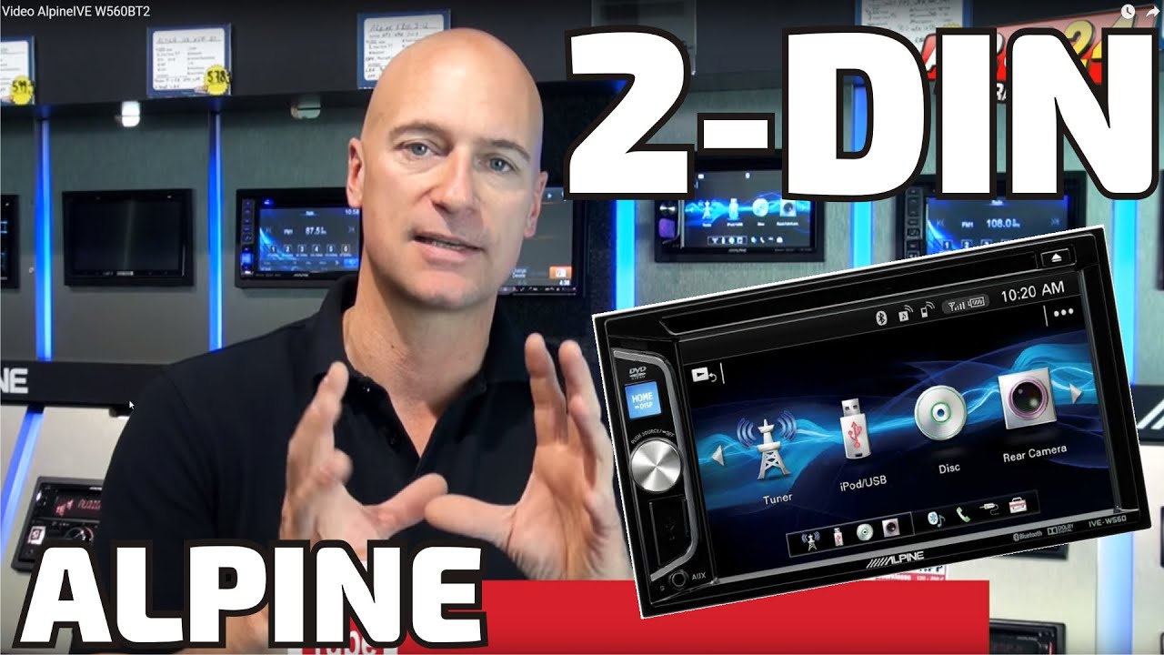 Alpine IVE-W560BT, Autoradio 2-DIN mit Bluetooth mit Touchsceen, Review