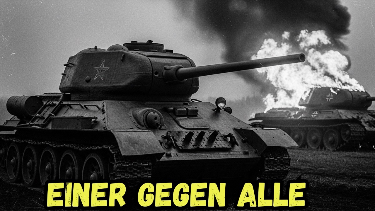 Die Deutschen Dachten, Sie Bekämpfen Eine Ganze Batterie — Bis Sie Einen „Halbtoten“ T-34 Sahen