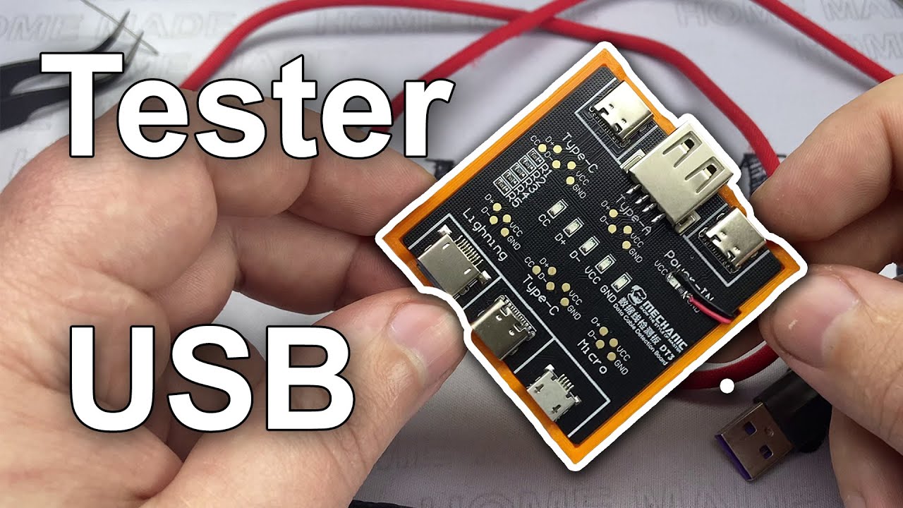 Тестер USB кабелей - YouTube