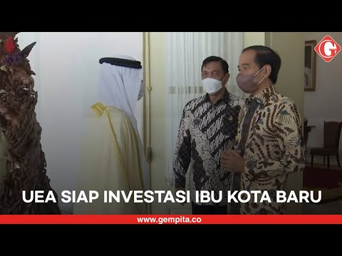 Presiden Jokowi Bertemu Delegasi Uni Emirat Arab, Bahas Ibu kota Baru dan Siap Berinvestasi