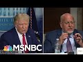 #Unbelievable: Trump Questions The Use Of Masks...Again | Katy Tur | MSNBC