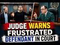 Defendant Won't Let Go of His Ex — Judge Shuts Him Down