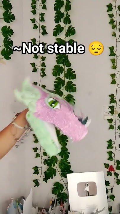 Check pinned comment!! #dragonpuppet #art #paperdragon