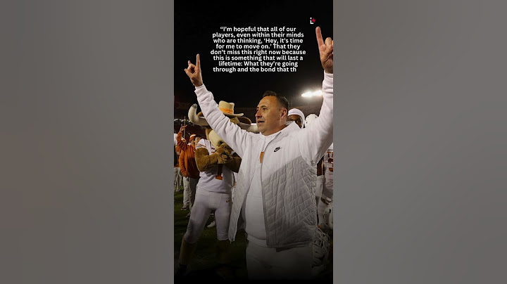 Texas coach Steve Sarkisian has a message for his players ahead of transfer portal opening #texas