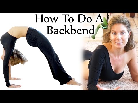 Backbend Stretches! Beginners Yoga Flexibility Challenge, Tutorial, How To Do A Backbend